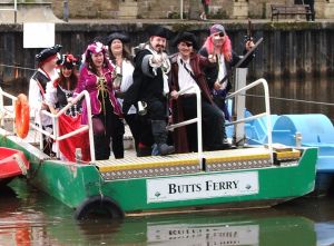 Pirates commandeer the Butts Ferry